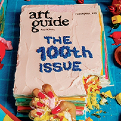 Jesse Marlow for Art Guide’s 100th Issue