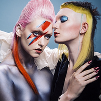 Daniel Boud shoots David Bowie-inspired portraits for Sterling Hairdressers Parlour